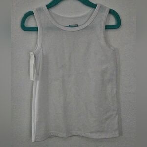 Solid jersey tank white size 3t by garanimals‎ NWT